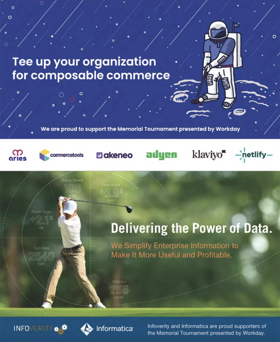 Four-Color Advertisement Example