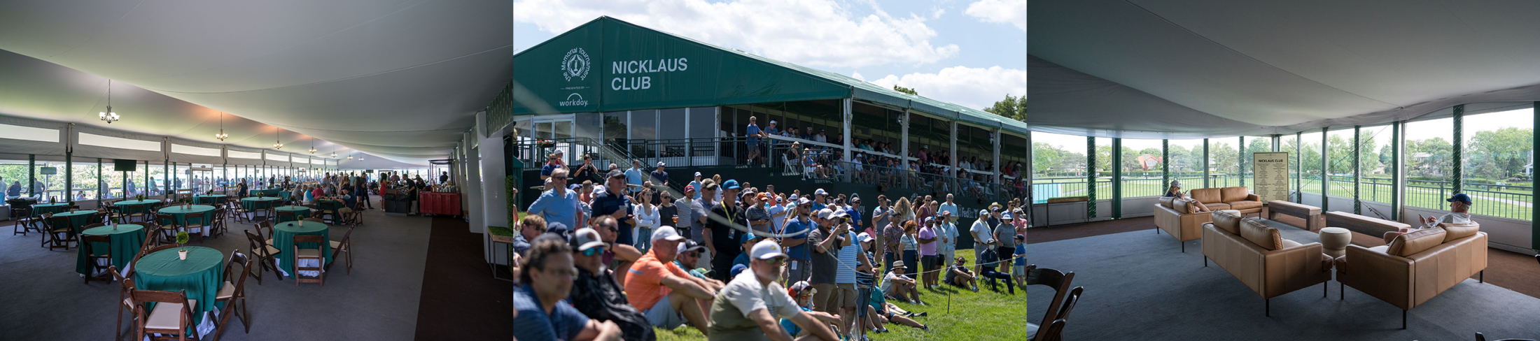 Nicklaus Club seats and green view